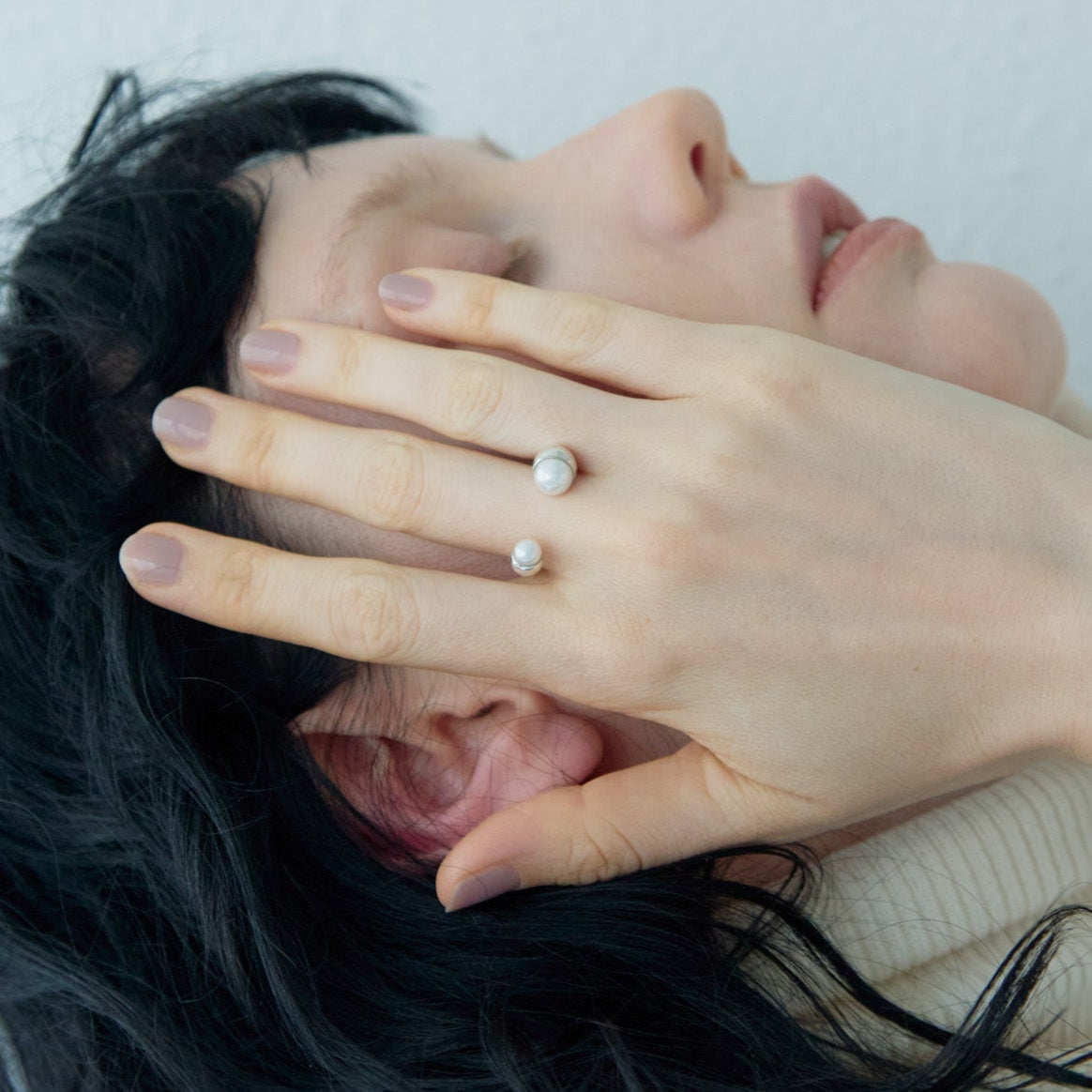 PEARL FREE RING