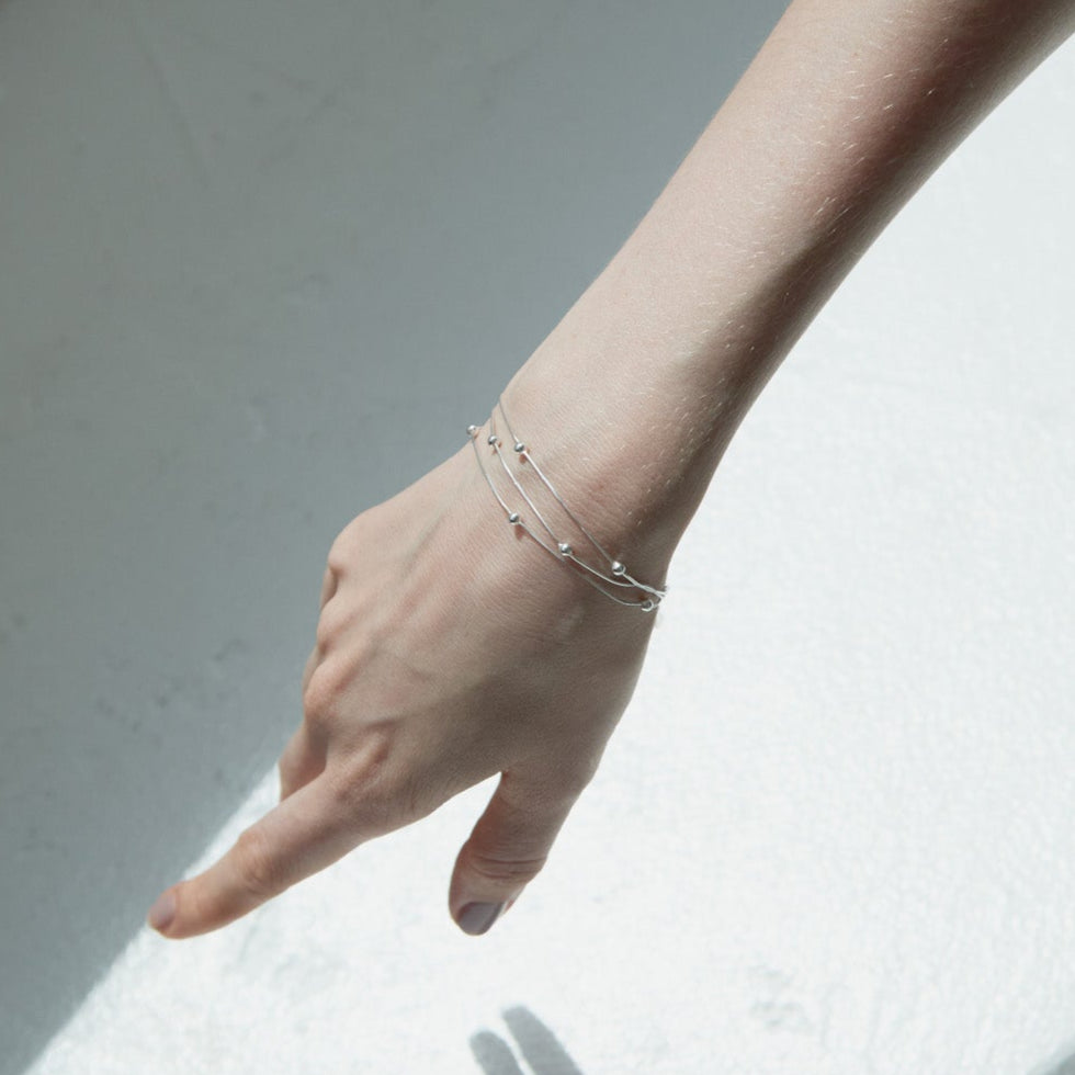 TRIPLE DOT SNAKE BRACELET
