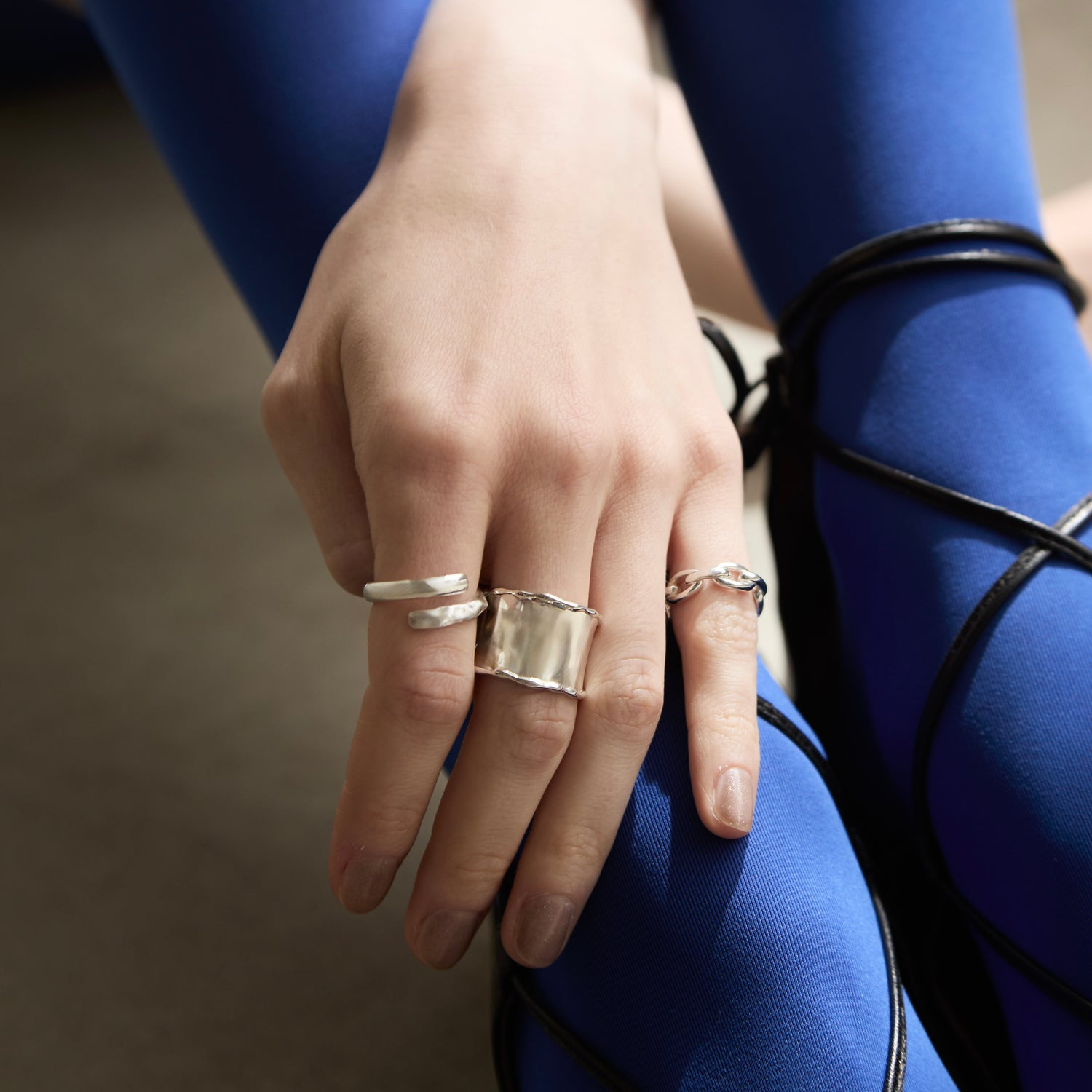 HALF MATTE FREE RING