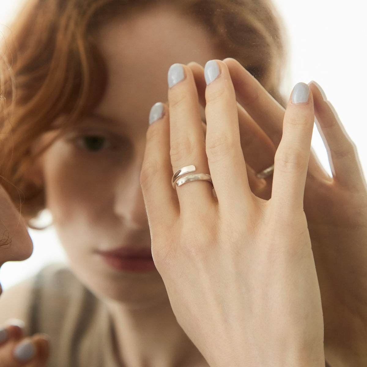 HALF MATTE FREE RING