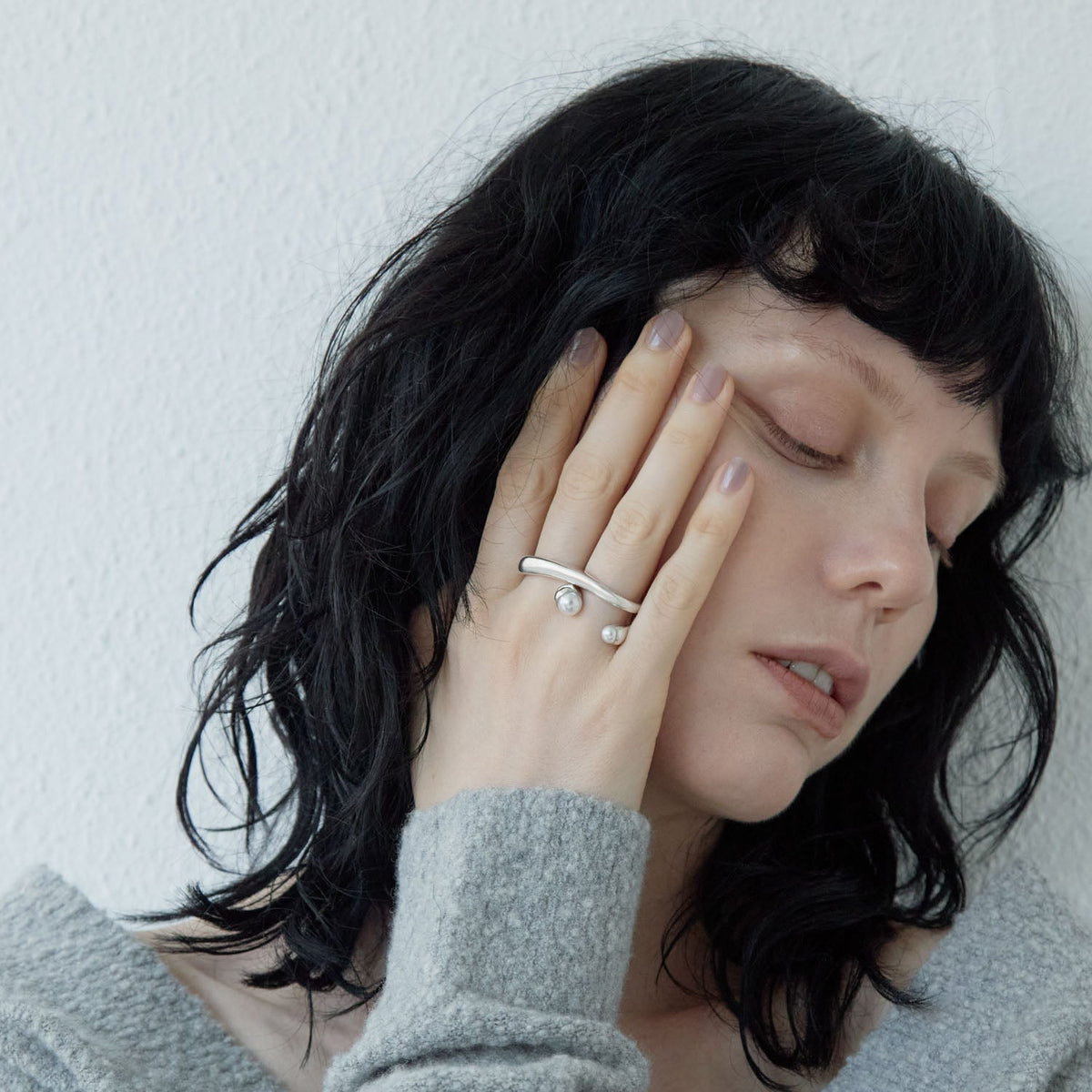 PEARL FREE RING