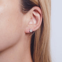 SMALL RAINBOW MOONSTONE PIERCE
