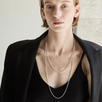 BALL CHAIN LONG NECKLACE