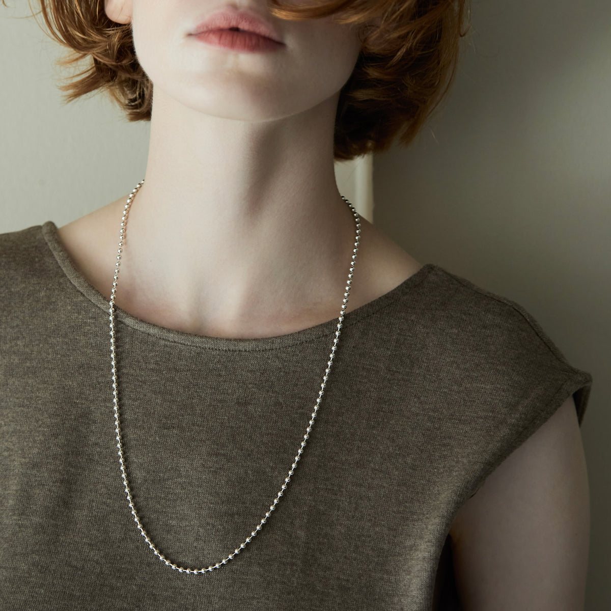 BALL CHAIN ​​NECKLACE