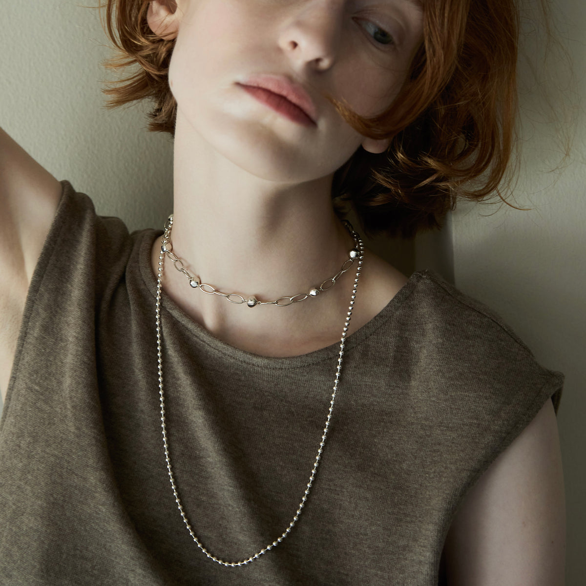 BALL CHAIN ​​NECKLACE