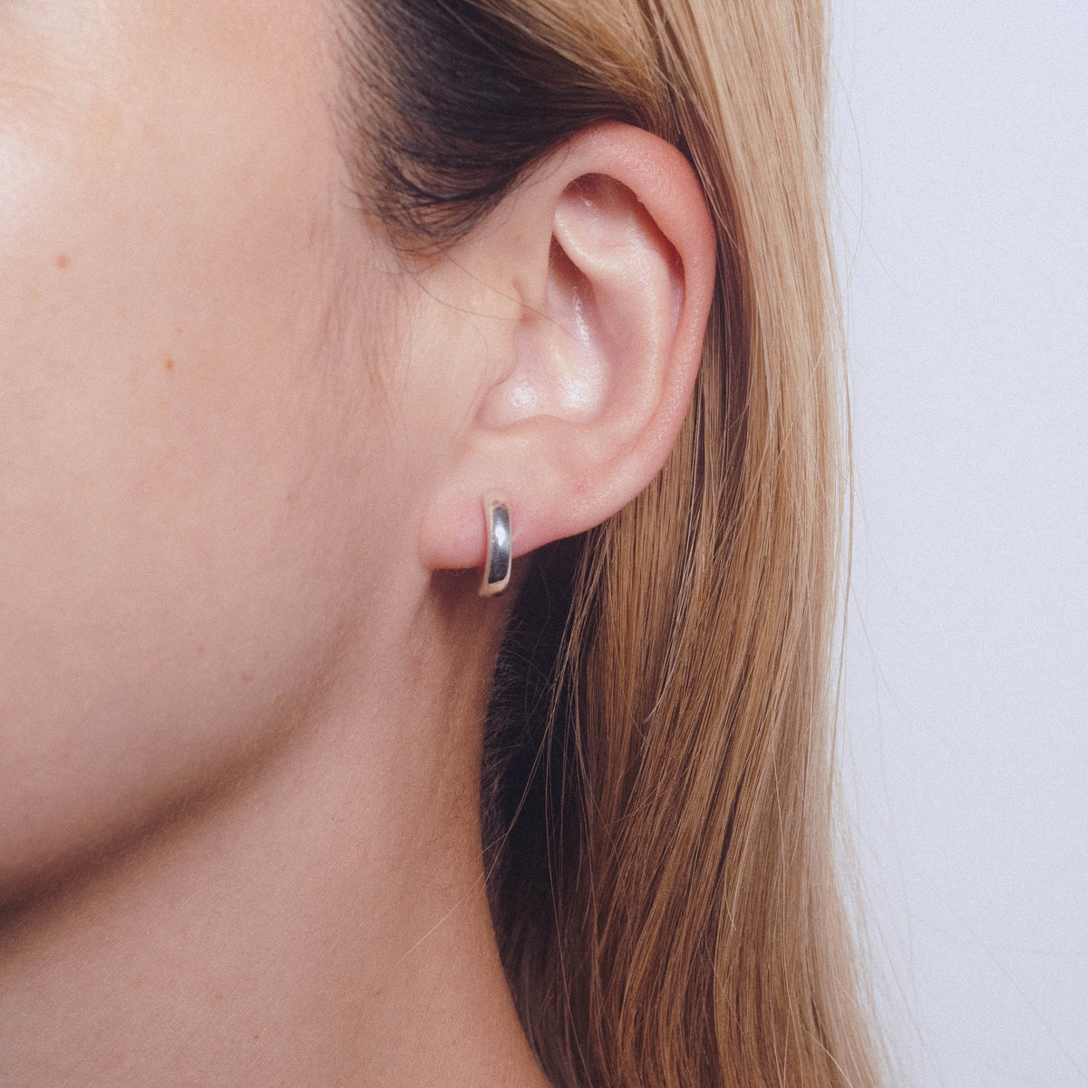 SIMPLE HOOP SILVER CUFF