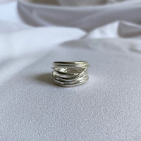 BIG MATTE LINE RING