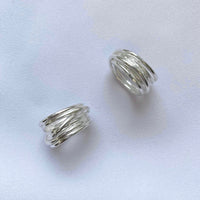 BIG MATTE LINE RING
