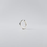 SIMPLE HOOP SILVER CUFF