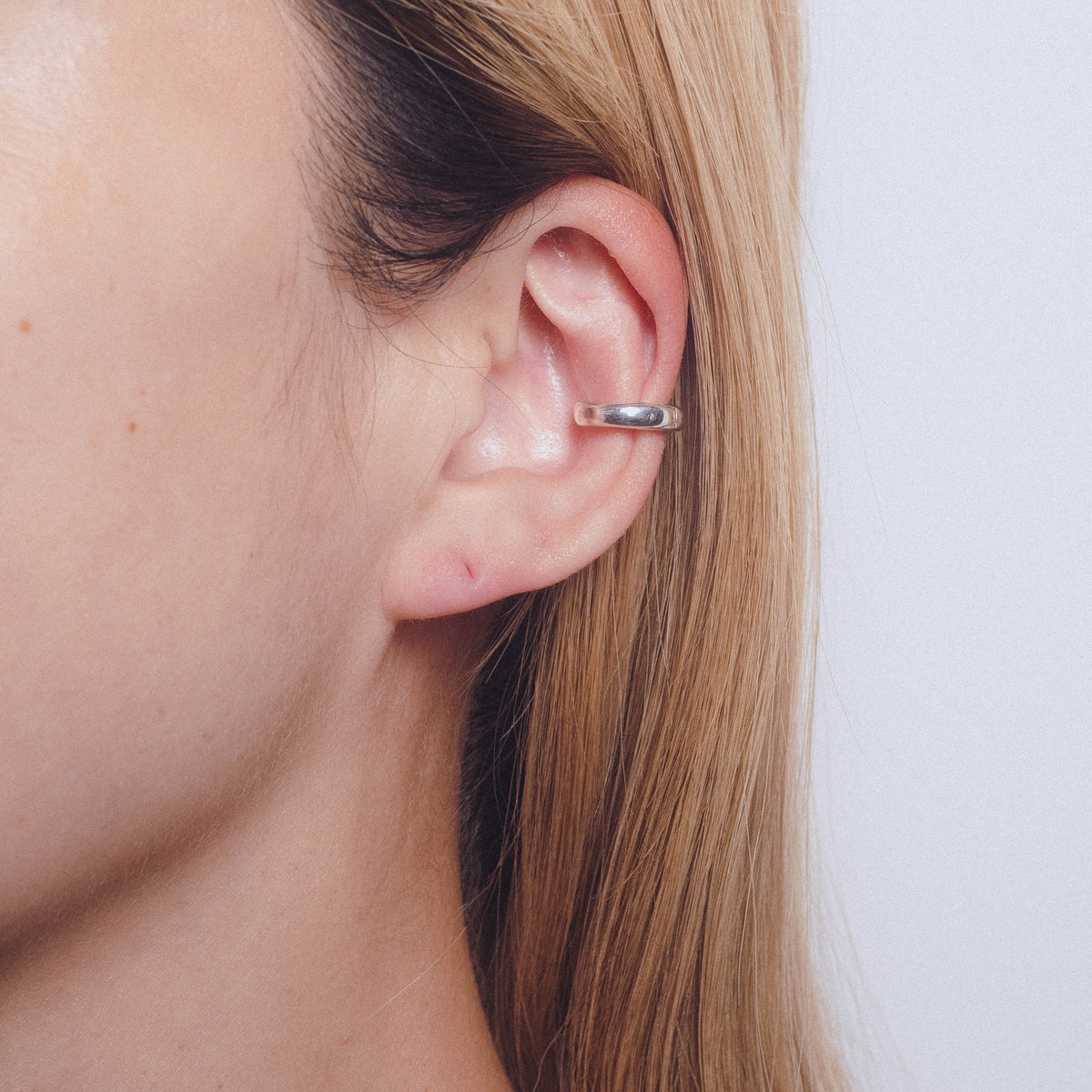 SIMPLE HOOP SILVER CUFF