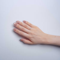 SMALL RAINBOW MOONSTONE RING
