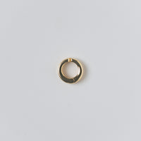 SIMPLE HOOP GOLD CUFF