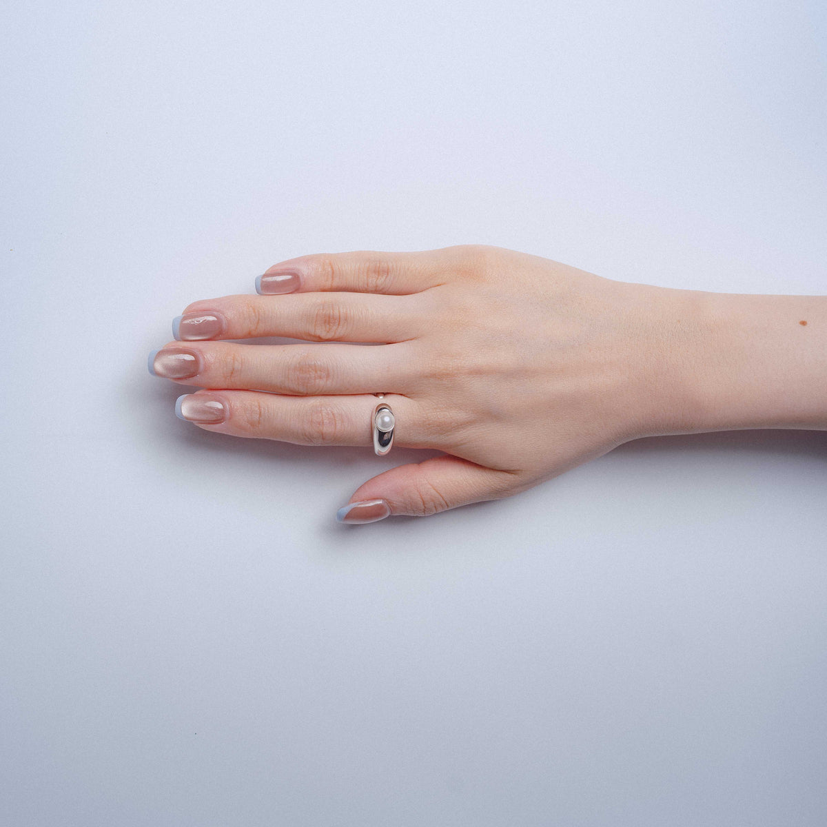 CLOUDY PEARL RING