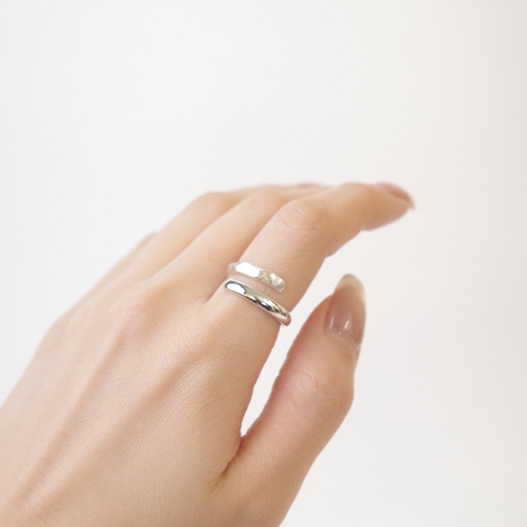 HALF MATTE FREE RING