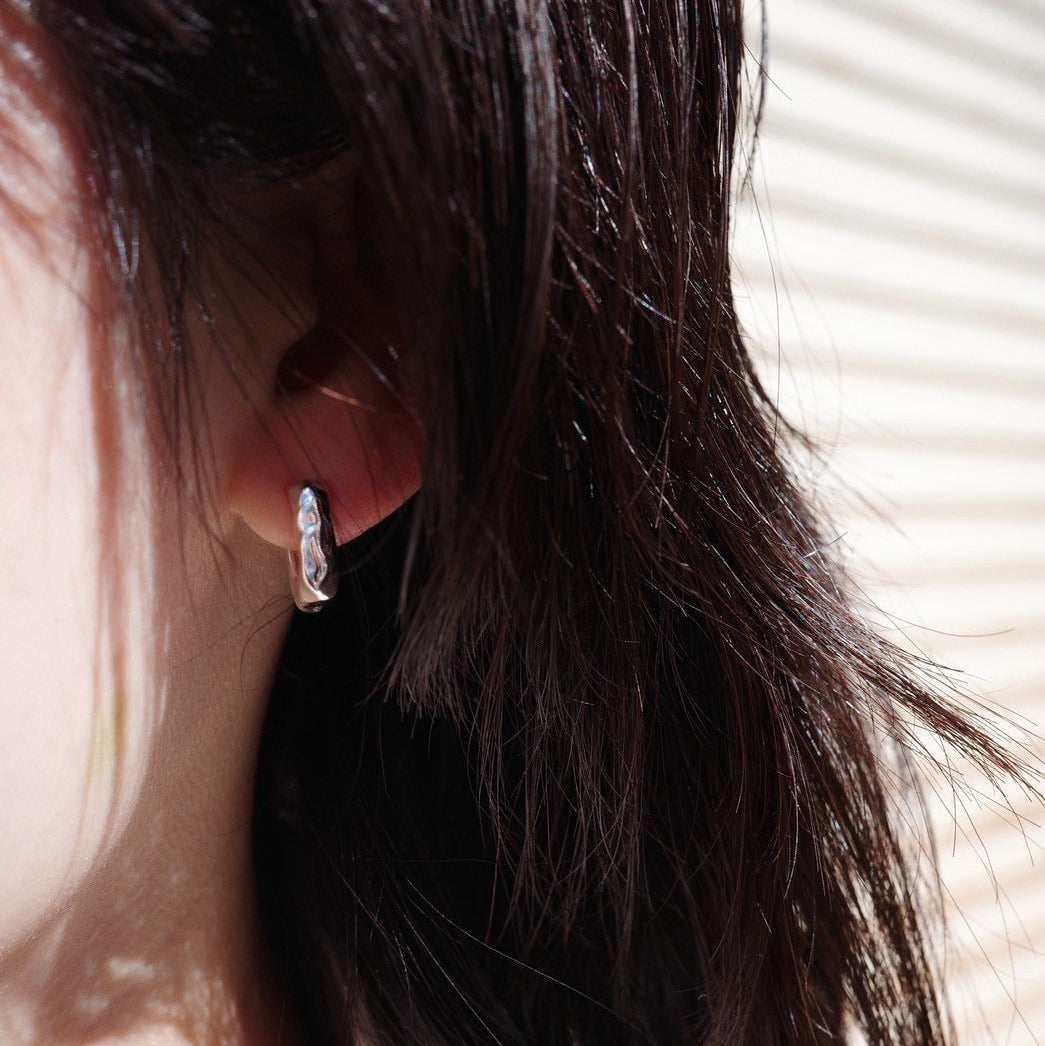 凸凹 HOOP EAR CUFF/ EARRING