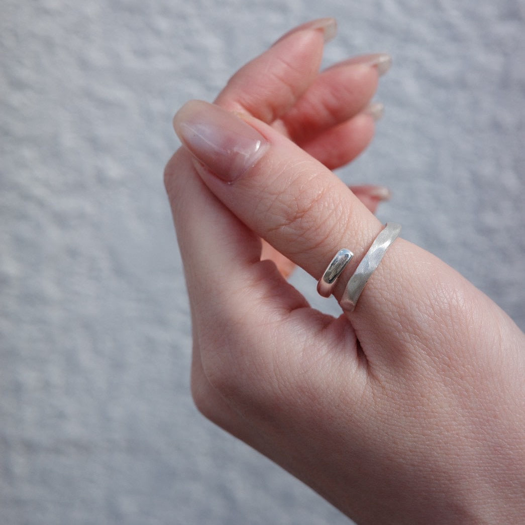 HALF MATTE FREE RING