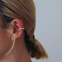 SIMPLE HOOP SILVER CUFF