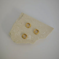 SIMPLE HOOP GOLD CUFF