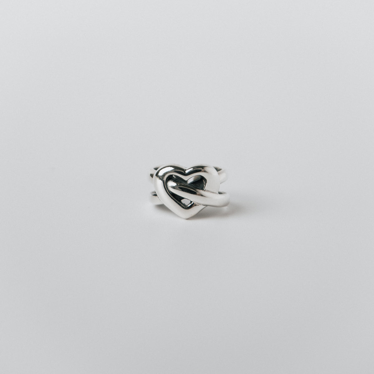 CROSS HEART RING