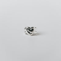 CROSS HEART RING