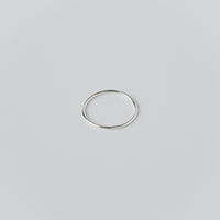 SIMPLE THIN RING / SILVER