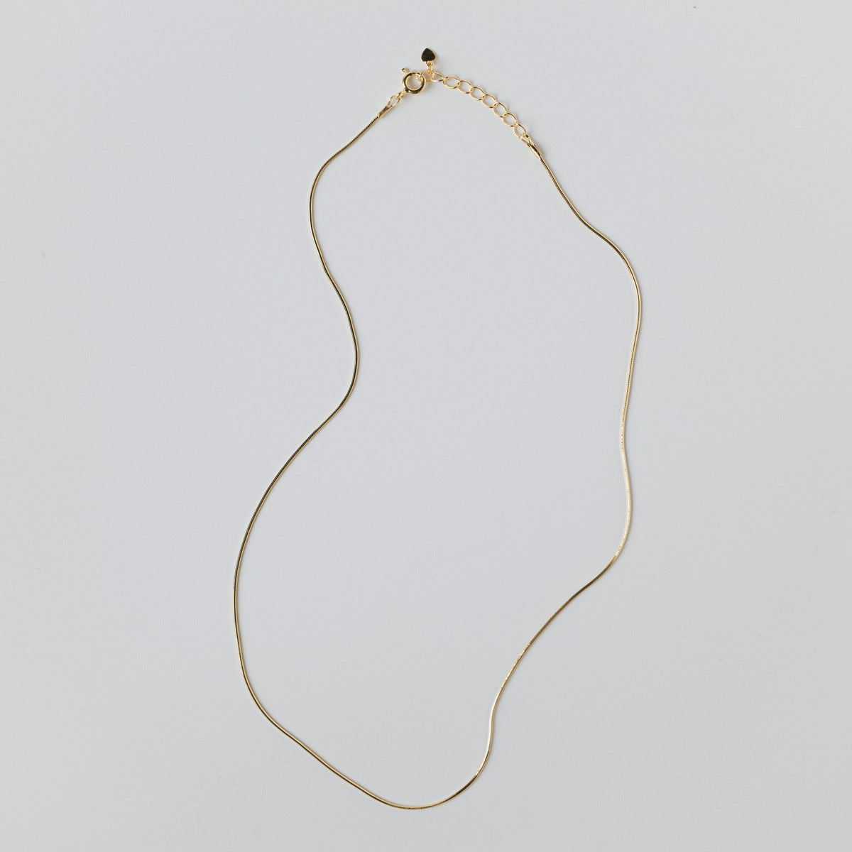 SNAKE CHAIN ​​NECKLACE / GOLD