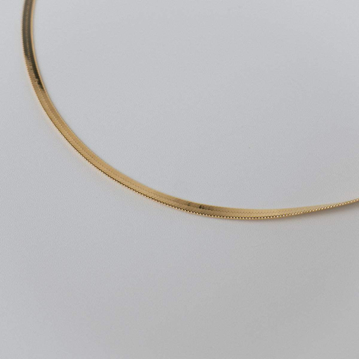 FIT CINE SNAKE NECKLACE / GOLD