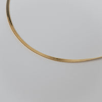 FIT CINE SNAKE NECKLACE / GOLD