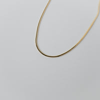 SNAKE CHAIN ​​NECKLACE / GOLD