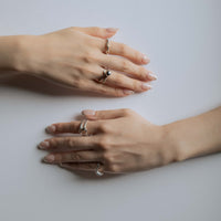 CHAIN ​​MOTIF RING