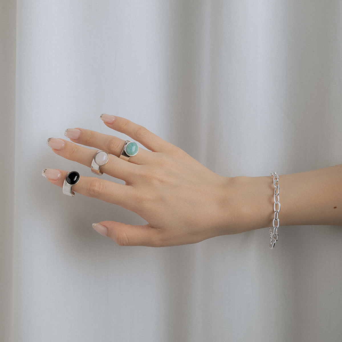 ONYX STONE RING