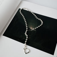 THICK BALL CHAIN ​​NECKLACE