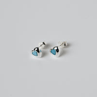 HEART TURQUOISE PIERCE