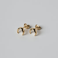 CRESCENT MOON PIERCE / GOLD