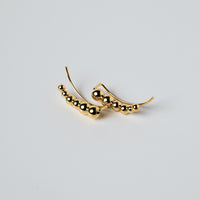 BALL LINE EAR CUFF / GOLD