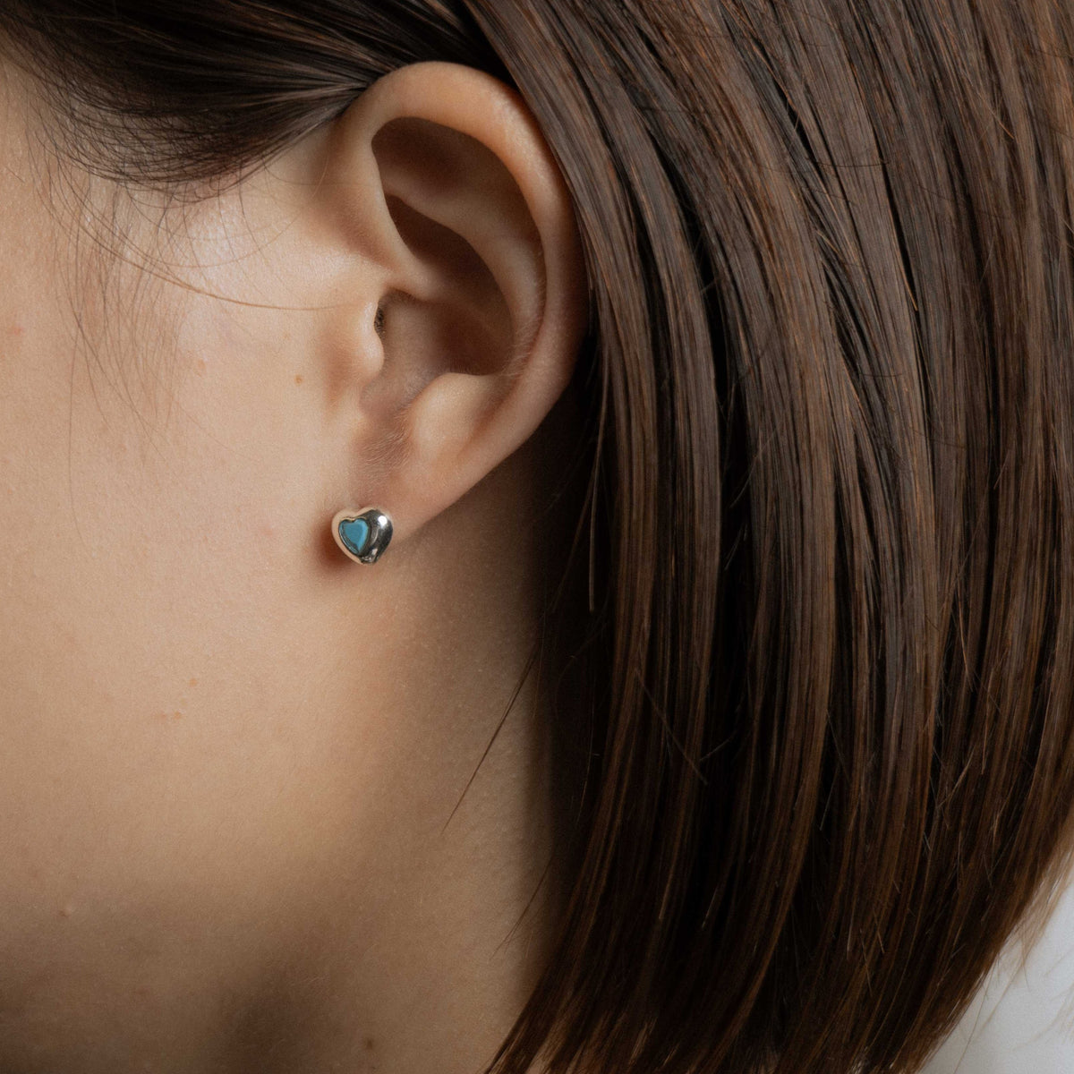 HEART TURQUOISE PIERCE