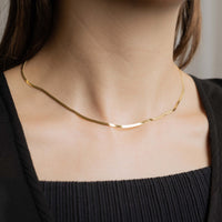 FIT CINE SNAKE NECKLACE / GOLD