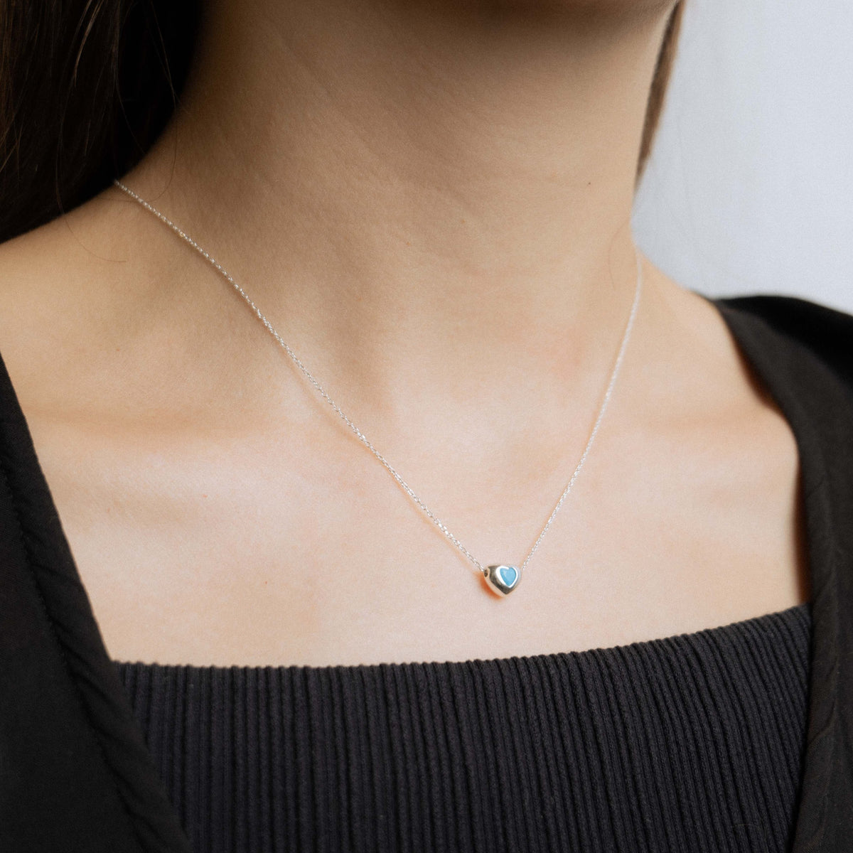 HEART TURQUOISE NECKLACE