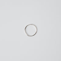 SIMPLE THIN RING / SILVER