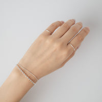 SIMPLE THIN RING / SILVER