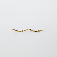 SMALL BALL LINE EAR CUFF / GOLD