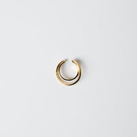 W LINE EAR CUFF / RING / GOLD