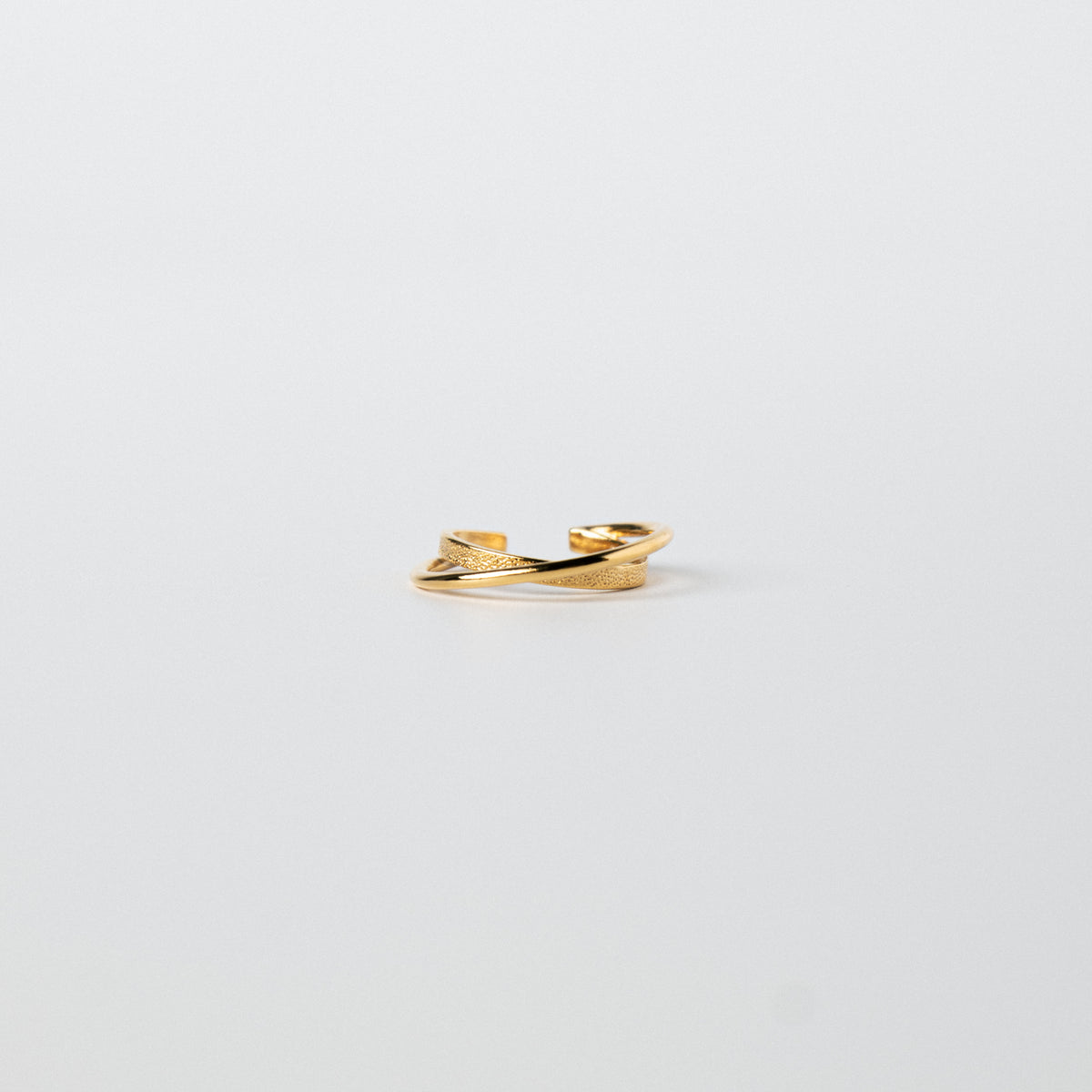 W LINE EAR CUFF / RING / GOLD