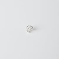 TSUBUTSUBU LINE EAR CUFF / SILVER