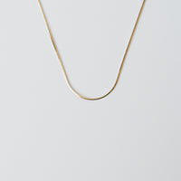 SNAKE CHAIN ​​NECKLACE / GOLD