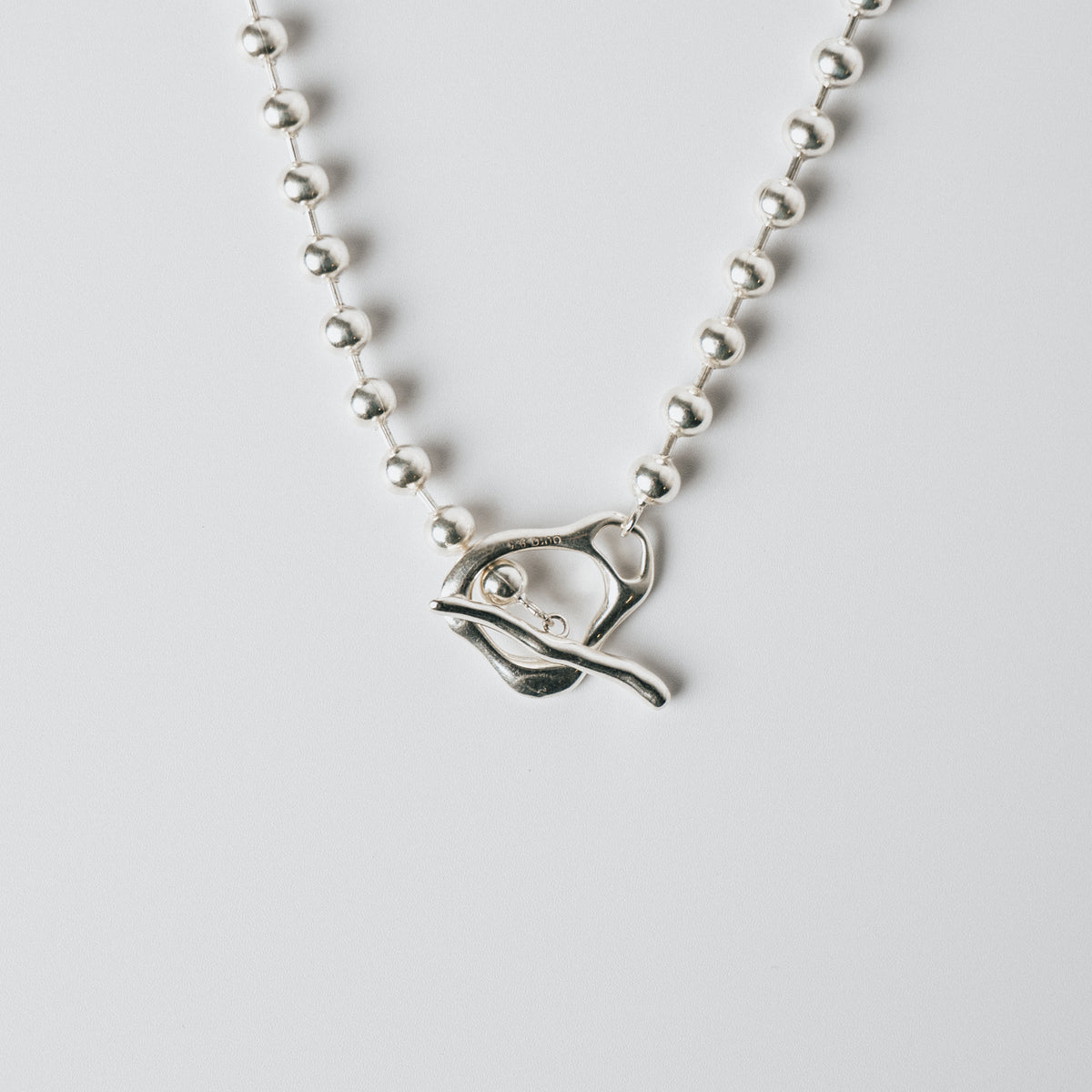 THICK BALL CHAIN ​​NECKLACE