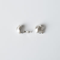 MAT BEANS EARRING / SILVER