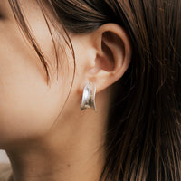 SIMPLE EARRING / SILVER