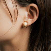 MAT BEANS EARRING / GOLD