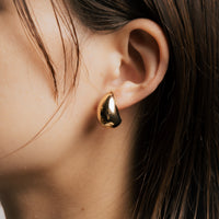 France gold earrings